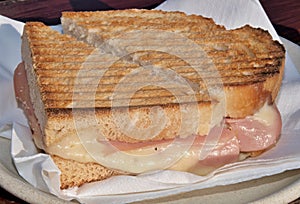 Typical torrada toast in Portugal