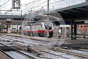 Typical train station, Italy