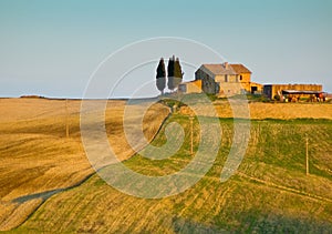 Typical tuscan landscape