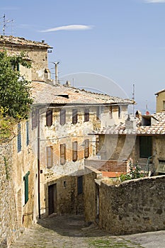 Typical tuscan village