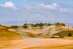 Typical Tuscany landscape