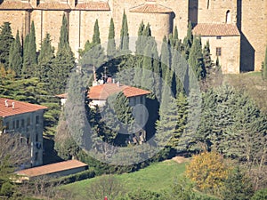 Typical Tuscany landscape