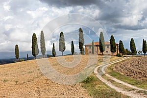 Typical Tuscany landscape, Italy