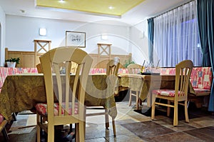 Typical Tyrolean dining room