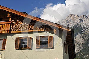 Typical tyrolean house