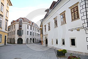 Typical urban landscape in Sopron (Ãâdenburg), Hungary