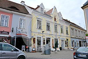 Typical urban lanscape in Sopron (Ãâdenburg), Hungary