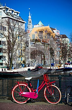 Typical view of Amsterdam