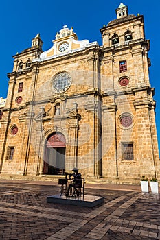 A typical view of Cartagena Colombia.