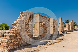 A typical view in Limassol in Cyprus