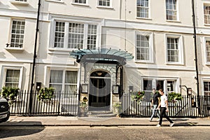 A typical view in London