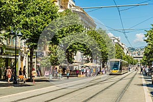 A typical view in Nice France