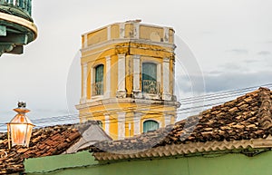 A typical view in Trinidad in Cuba