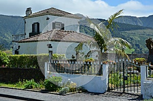 Typical villa in Sao Miguel island, Azores