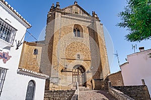 Typical village church from Spain