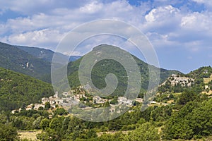 Typical village Reilhanette, Provence, France