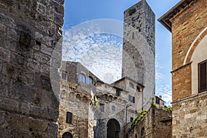 Typical Village of San Gimignano
