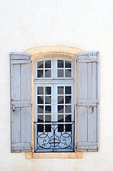 Typical window in Avignon