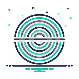 Mix icon for Typically, normally and almost