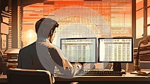 typing data entry computer