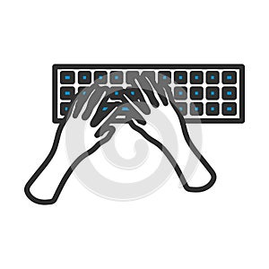 Typing Icon