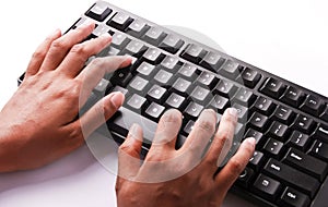 Typing Keyboard photo