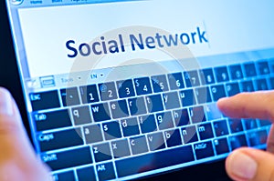 Typing social network