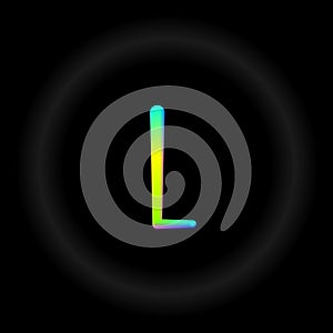 Typo A, B, C, D, E, F, G, H, I, J, K, L, M, N, O, P, Q, R, S, T, U, V, W, X, Y, Z 3D Neon fonts, modern alphabet letters and photo