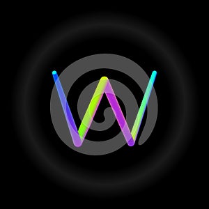 Typo A, B, C, D, E, F, G, H, I, J, K, L, M, N, O, P, Q, R, S, T, U, V, W, X, Y, Z 3D Neon fonts, modern alphabet letters and photo