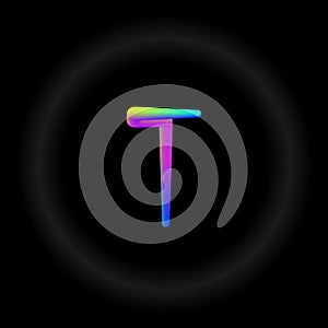 Typo A, B, C, D, E, F, G, H, I, J, K, L, M, N, O, P, Q, R, S, T, U, V, W, X, Y, Z 3D Neon fonts, modern alphabet letters and photo