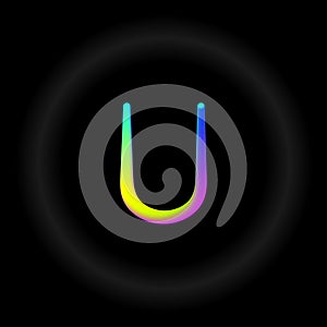 Typo A, B, C, D, E, F, G, H, I, J, K, L, M, N, O, P, Q, R, S, T, U, V, W, X, Y, Z 3D Neon fonts, modern alphabet letters and photo