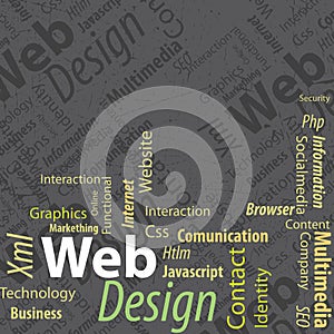 Typography Web Design photo