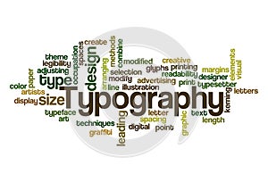 Typography - Word Cloud