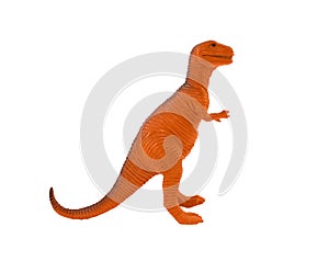 Tyrannosaur orange toy photo