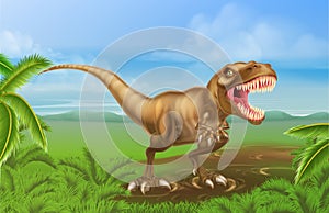 Tyrannosaurs Rex Dinosaur