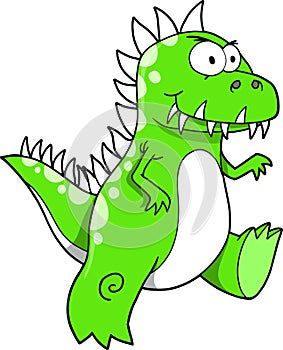 Tyrannosaurus Dinosaur Vector Illustration