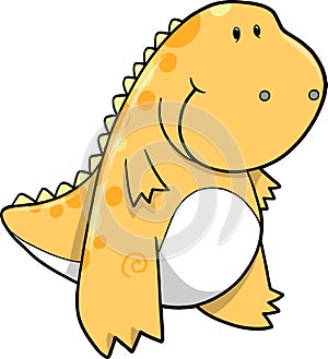 Tyrannosaurus Dinosaur Vector Illustration