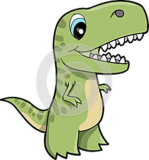 Tyrannosaurus Dinosaur Vector Illustration