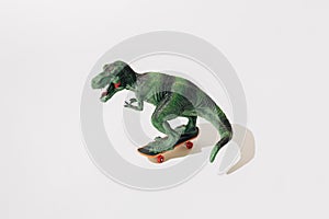 Tyrannosaurus rex on img