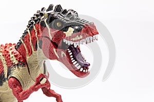 Tyranosaurus isolated on a white background