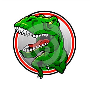 Tyranosaurus rex Vector drawing