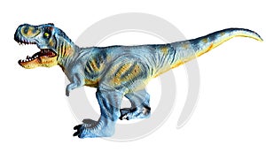 Tyranosaurus or T rex on isolated white background