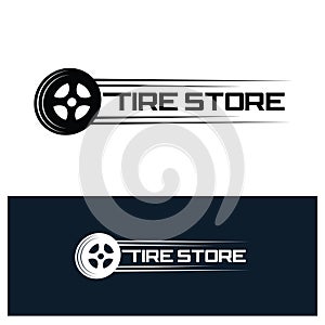 Tyre Business Branding, tyre logo shop icons, tire icons, car tire simple icons