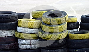 Tyre heap