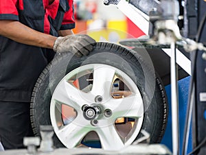 Tyre Service by Mechanic photo