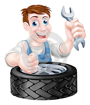 Tyre and Spanner Mechanic