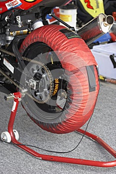 Tyre Warmer Side photo