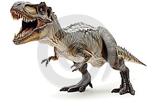 tyrex on white background, AI generated