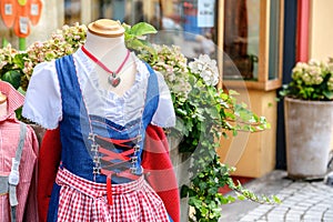 Tyrol traditional clothes photo