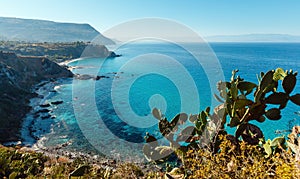 Tyrrhenian sea landscape, Calabria, Italy